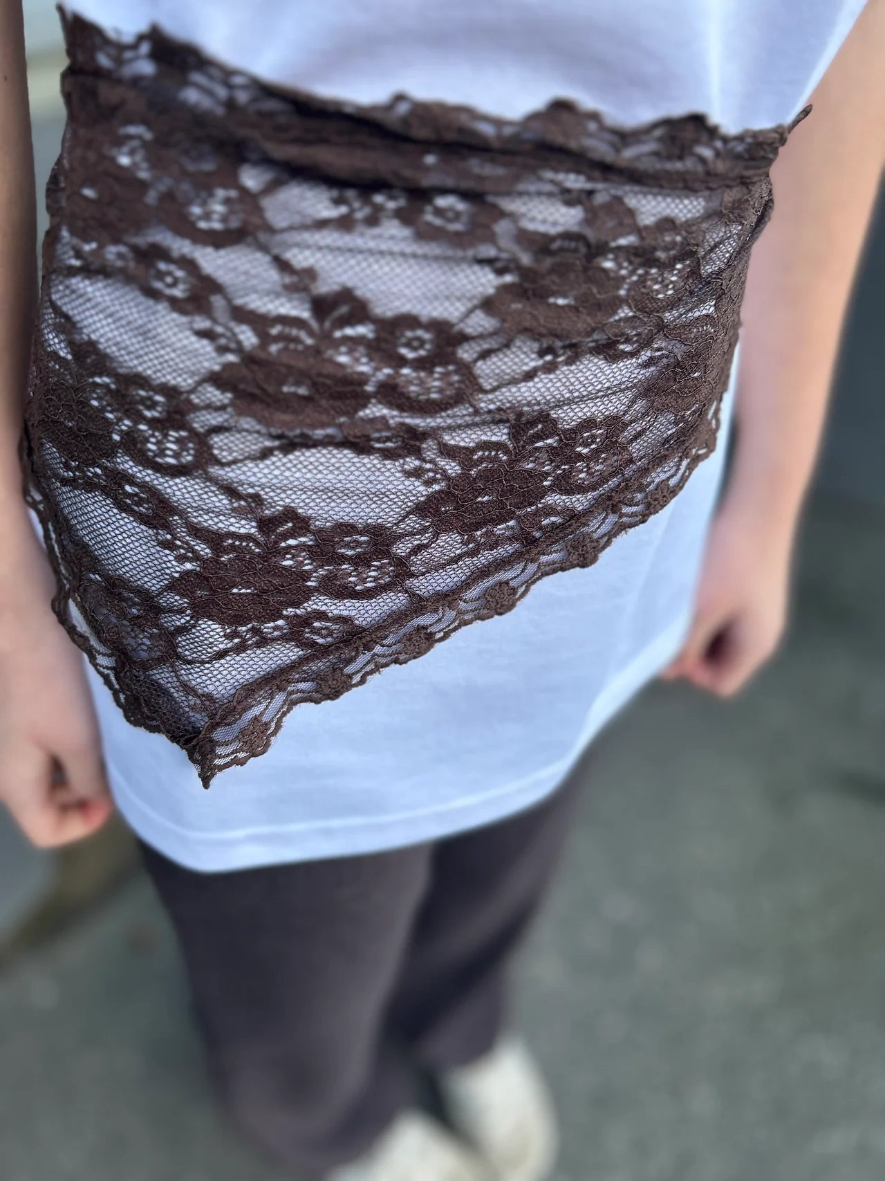 PCNAINA Short Skirt - Hot Fudge